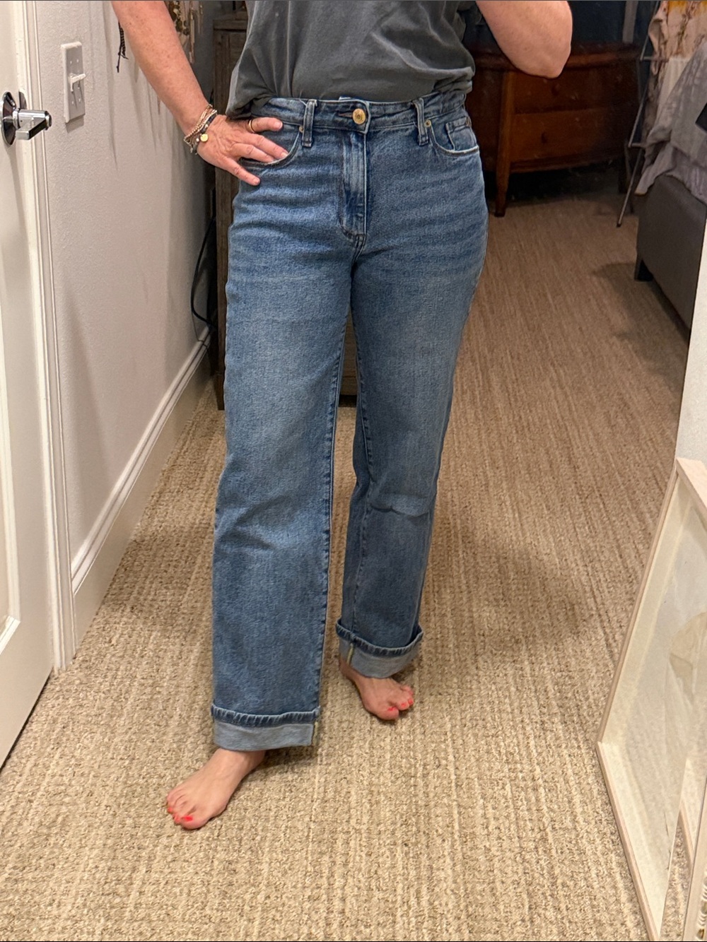 STS Blue cuffed Jean